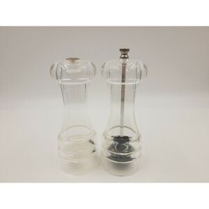OLDE Thompson Carbon Steel Lucite Salt or Pepper mill grinder  7"
